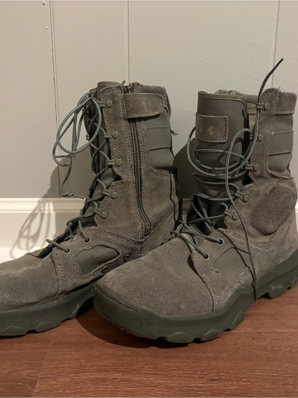 Under Armour Men's Tactical Lace-Up/Zipper Boots